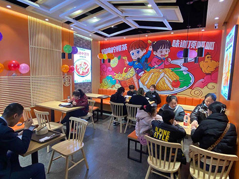 熱烈祝賀如意餛飩浙江湖州長興利時(shí)廣場店盛大開業(yè)！