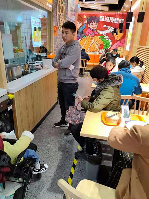 熱烈祝賀河南鄭州如意餛飩瀚海海尚店盛大開業，祝老板財源廣進！