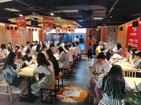 熱烈祝賀浙江杭州如意餛飩金沙印象城店盛大開業(yè)！