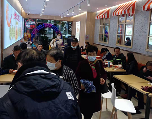 熱烈祝賀如意餛飩湖北省人民醫(yī)院店盛大開業(yè)！